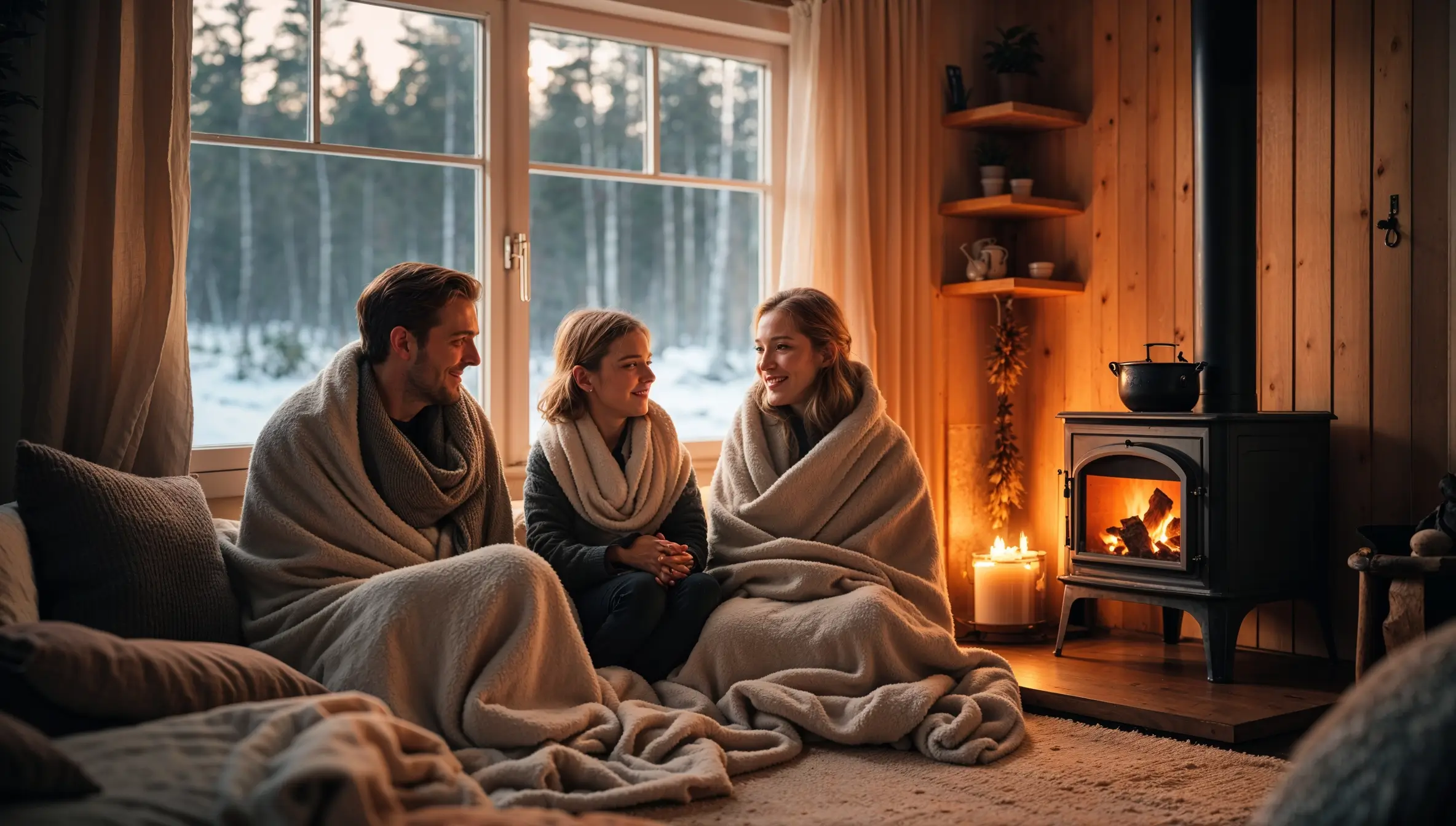 Varme uten strøm: slik holder du varmen